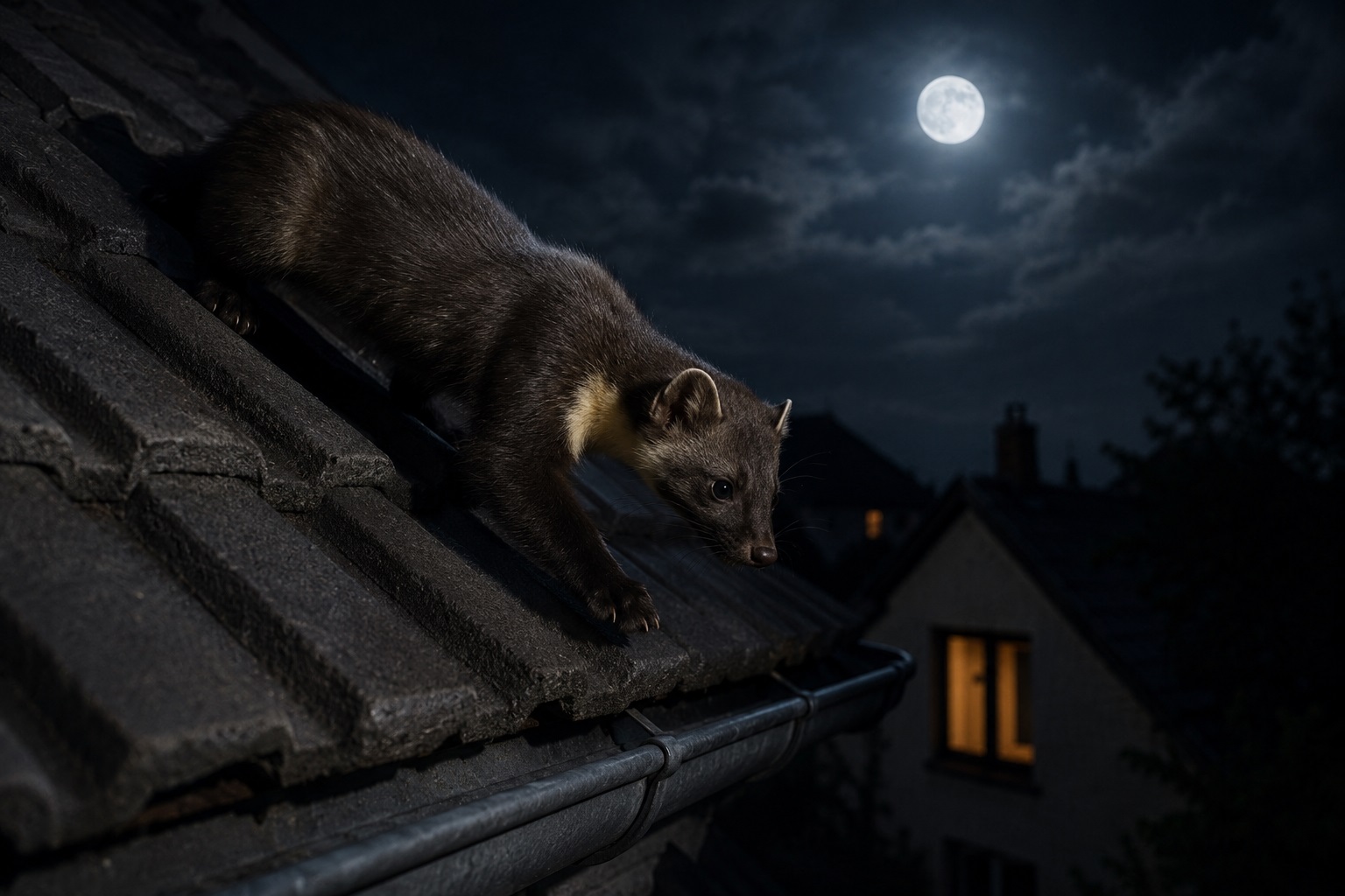 🦝 Vyhnali jsme kunu a teď ji má soused. Proč se kuna stěhuje mezi domy?
