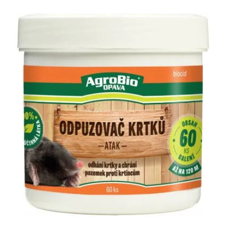 Odpuzovač krtků - 60 ks