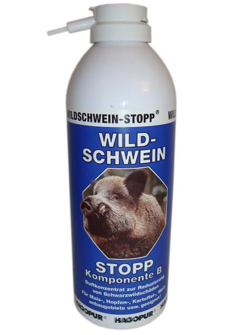 Odpuzovač divokých prasat HAGOPUR - modrý 400 ml