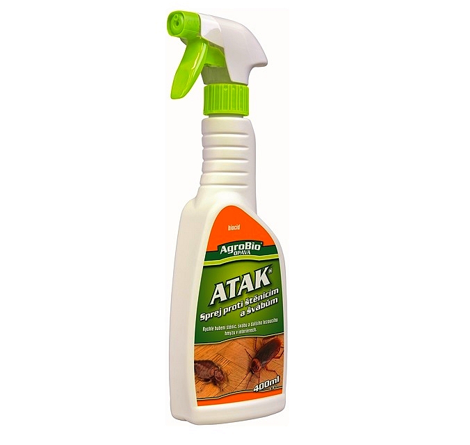 Postřik na hubení štěnic a švábů - 400 ml 