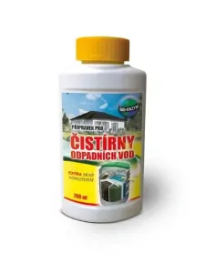 Koncentrát pro domovní čistírny odpadních vod 200 ml.