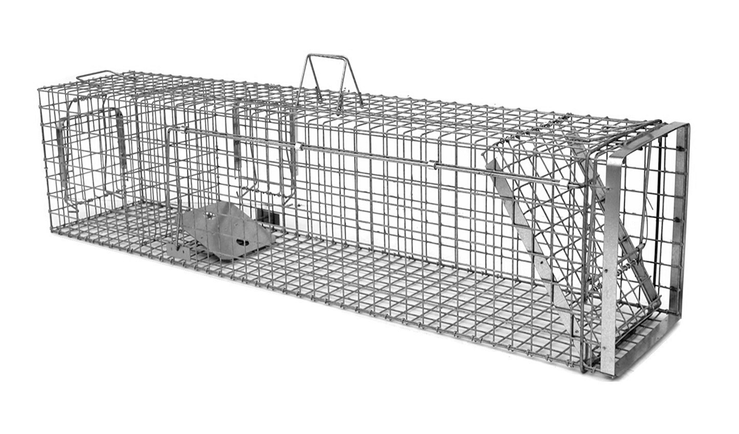 Profesionální sklopec 135x34x34 -s komorou na živou návnadu