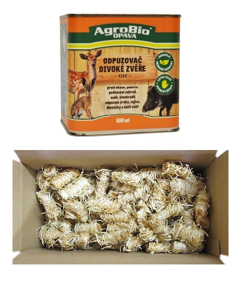 Sada ATAK - odpuzovač srnek, zajíců a prasat 500ml