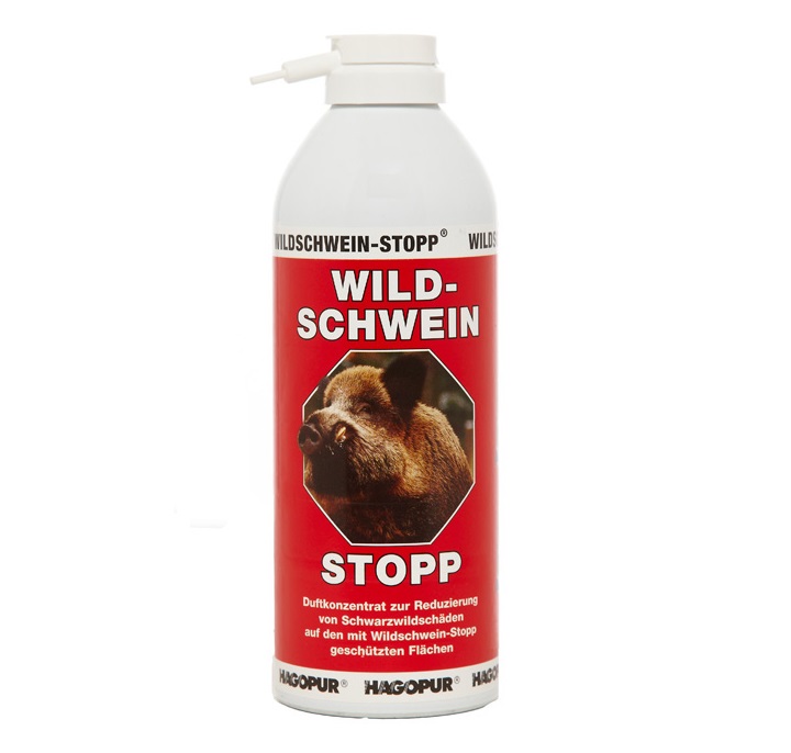 Odpuzovač divokých prasat HAGOPUR - červený 400 ml