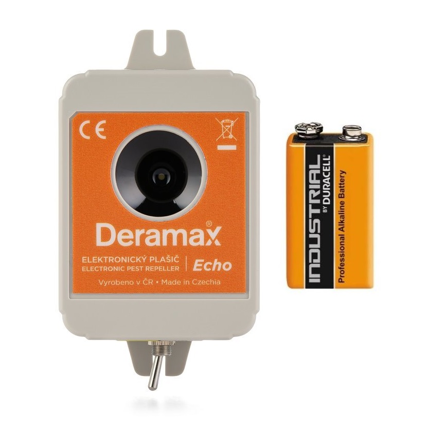 Deramax ECHO – odpuzovač netopýrů - dosah až 70 m²