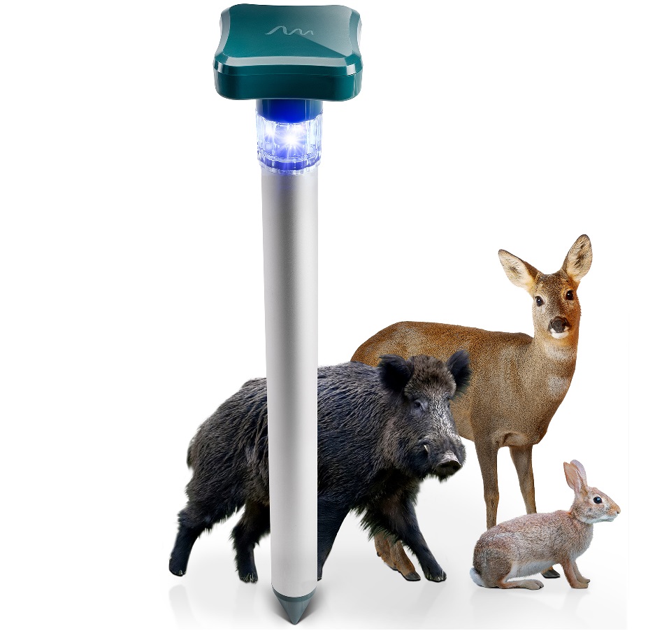 Světelný odpuzovač zvěře 360°