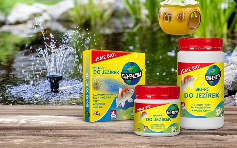 BIO-P5 DO JEZÍREK -Na pročištění vody - 1000g