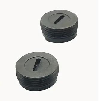 Víčko na uhlíky průměr 22 mm - 1 pár