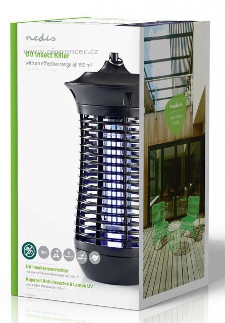 UV lampa proti hmyzu - lapač hmyzu 18W - 150 m2