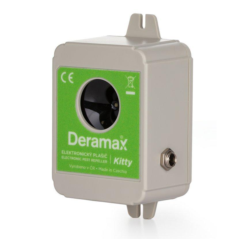 Deramax KITTY – odpuzovač psů, koček a divoké zvěře (dosah až 700 m²)