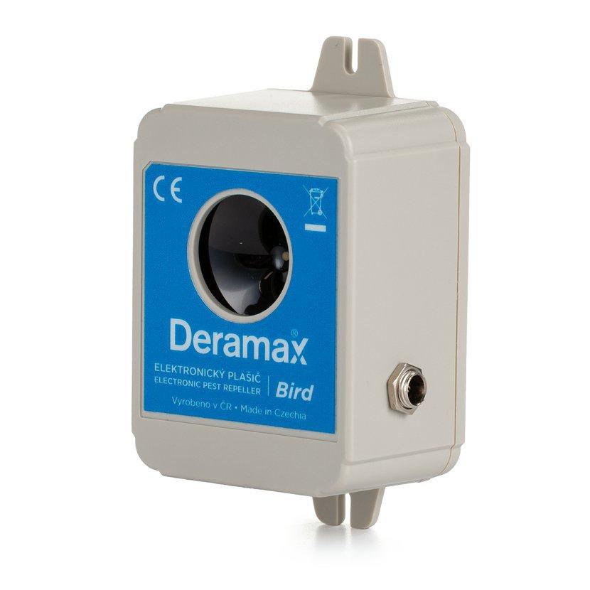 Deramax BIRD – odpuzovač ptáků (dosah až 300 m²)