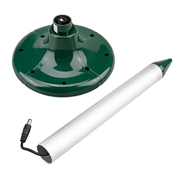 Odpuzovač krtků a hrabošu se solárním dobíjením baterie 