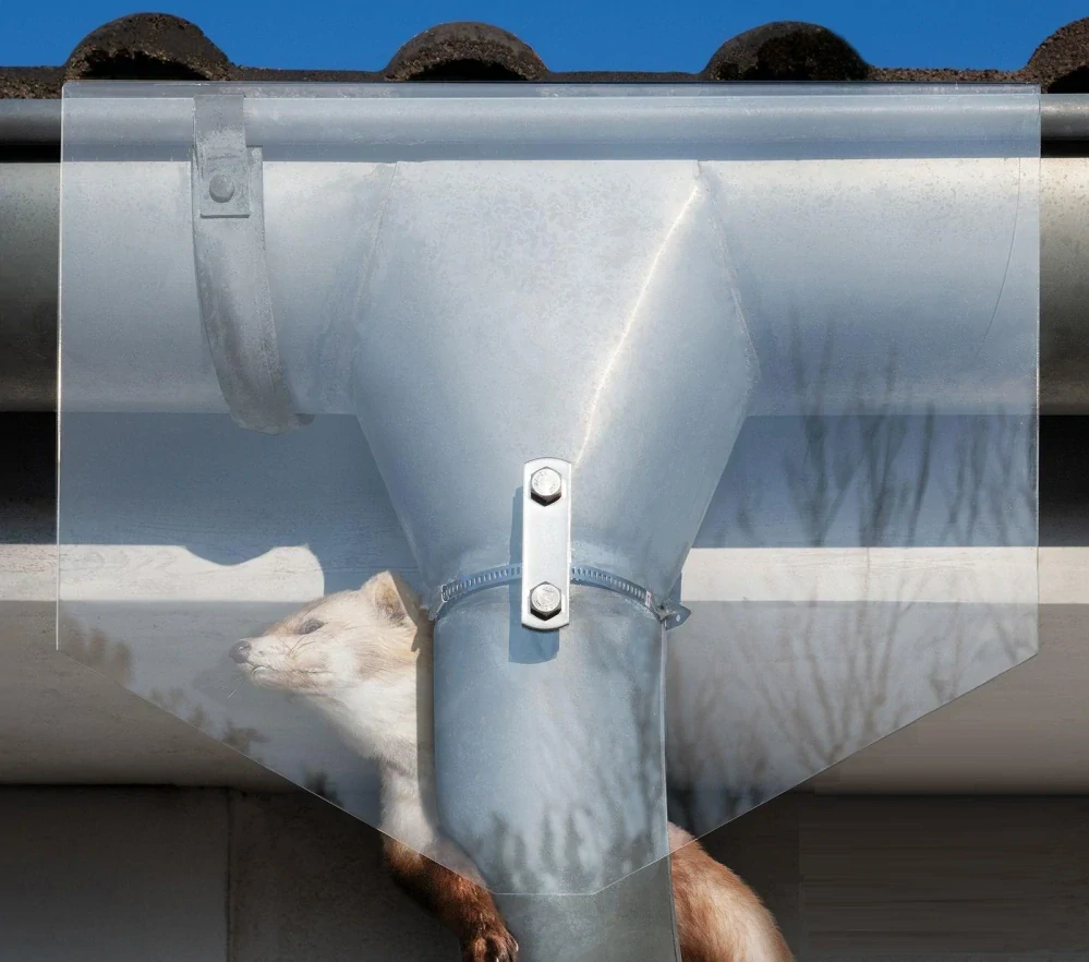 Ochranný štít proti kunám - ochrana okapů před kunami