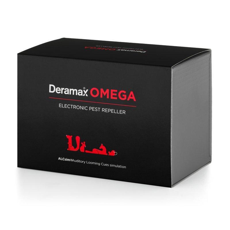 Deramax OMEGA – odpuzovač kun a hlodavců (dosah až 450 m²)