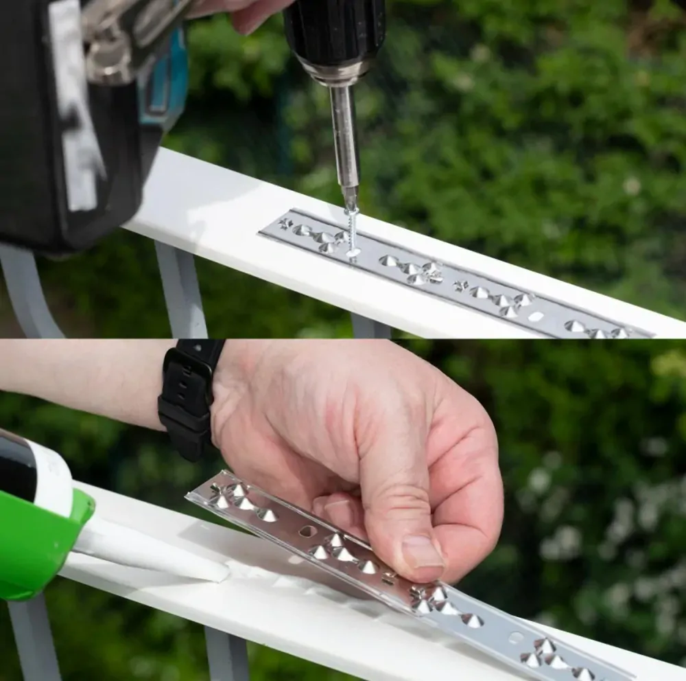 Odpuzovač ptáků – sada 4 mechanických zábran 5m