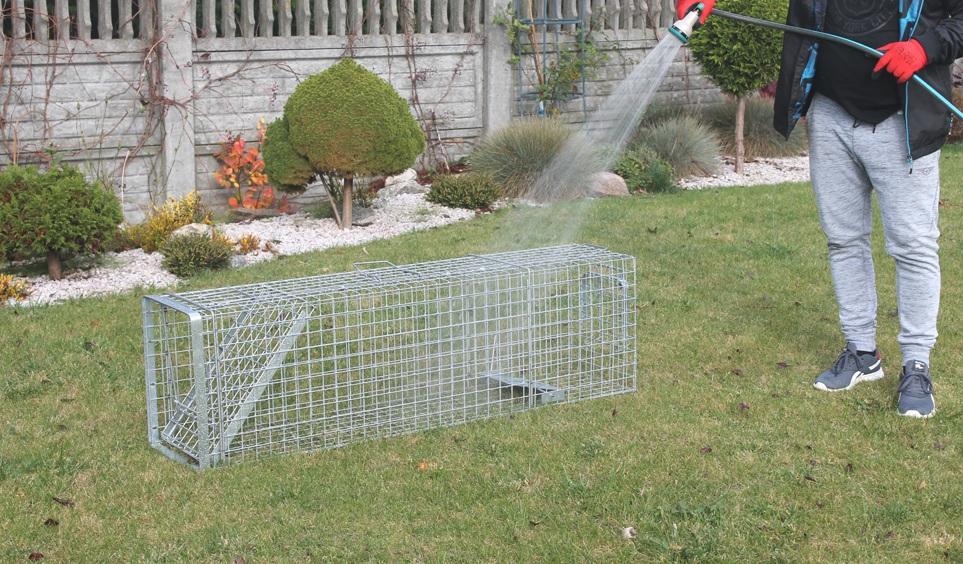 Profesionální pozinkovaný sklopec 122x34x34cm