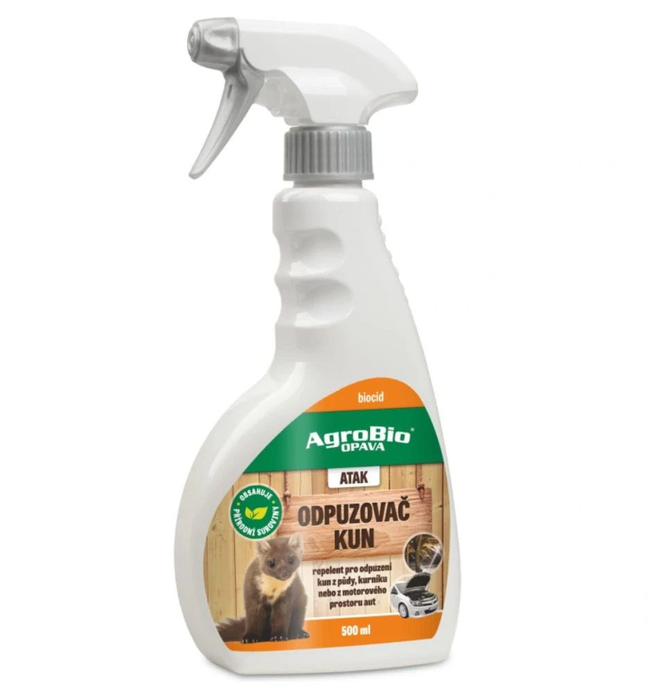 Sada proti kunám na půdě.