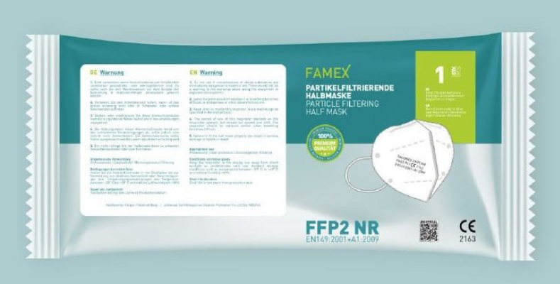 RESPIRÁTOR FFP2